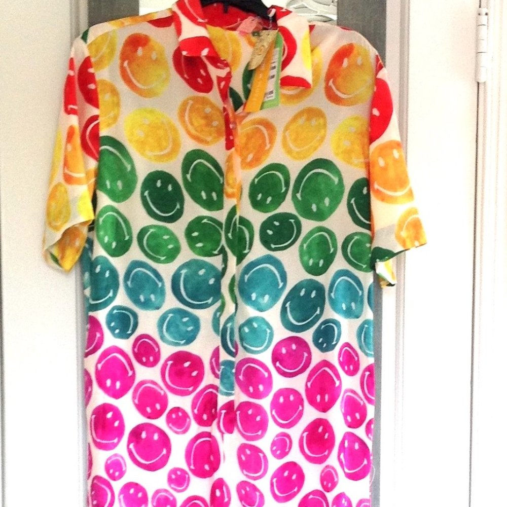 FARM Rio Rainbow Smiley Jumpsuit - Picture 8 of 14